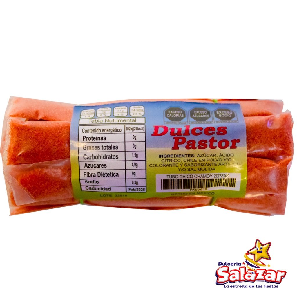 TUBO CHICO CHAMOY PASTOR -A.20PZA- "C/30/1"