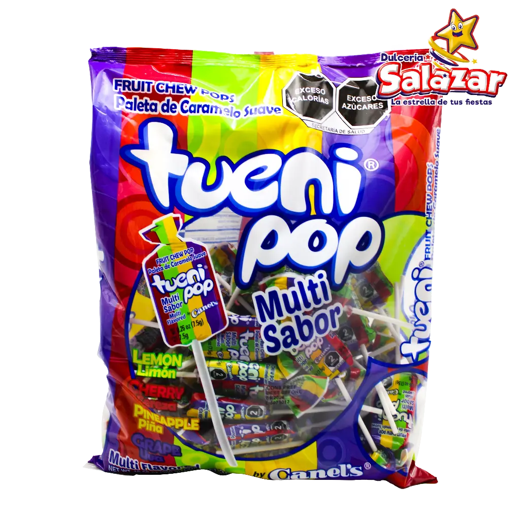 [CAN0077] PALETA TUENI POP MULTISABOR CANELS -B.300G- "C/18/40"