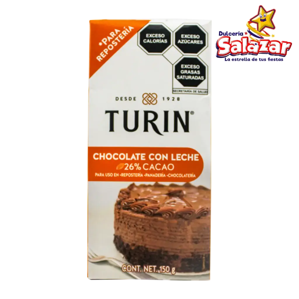 [TUR0061] TURIN TABLILLA LECHE -D.150G- "C/12/1"