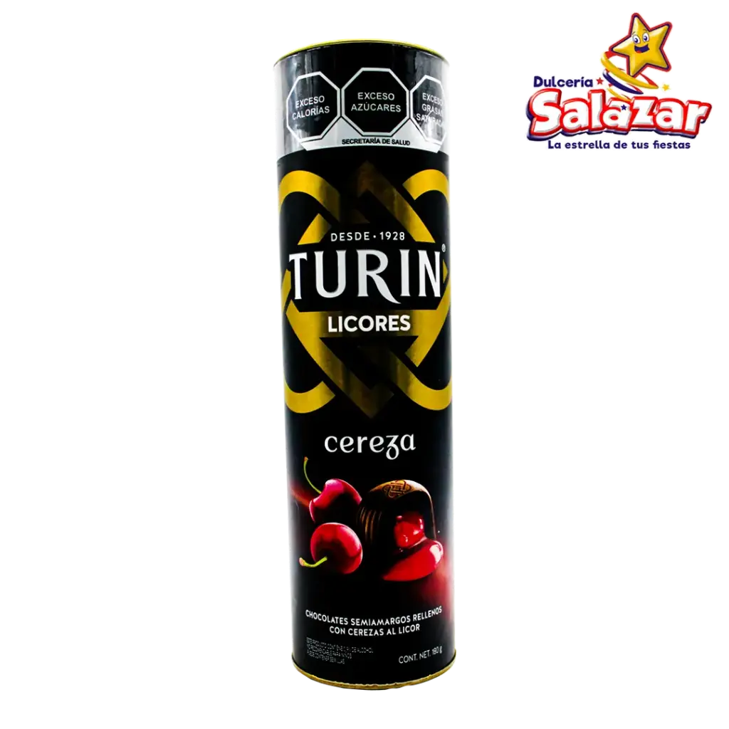 [TUR0109] TURIN CEREZA SEMIAMARGO TUBO -D.180G- "C/6/1"