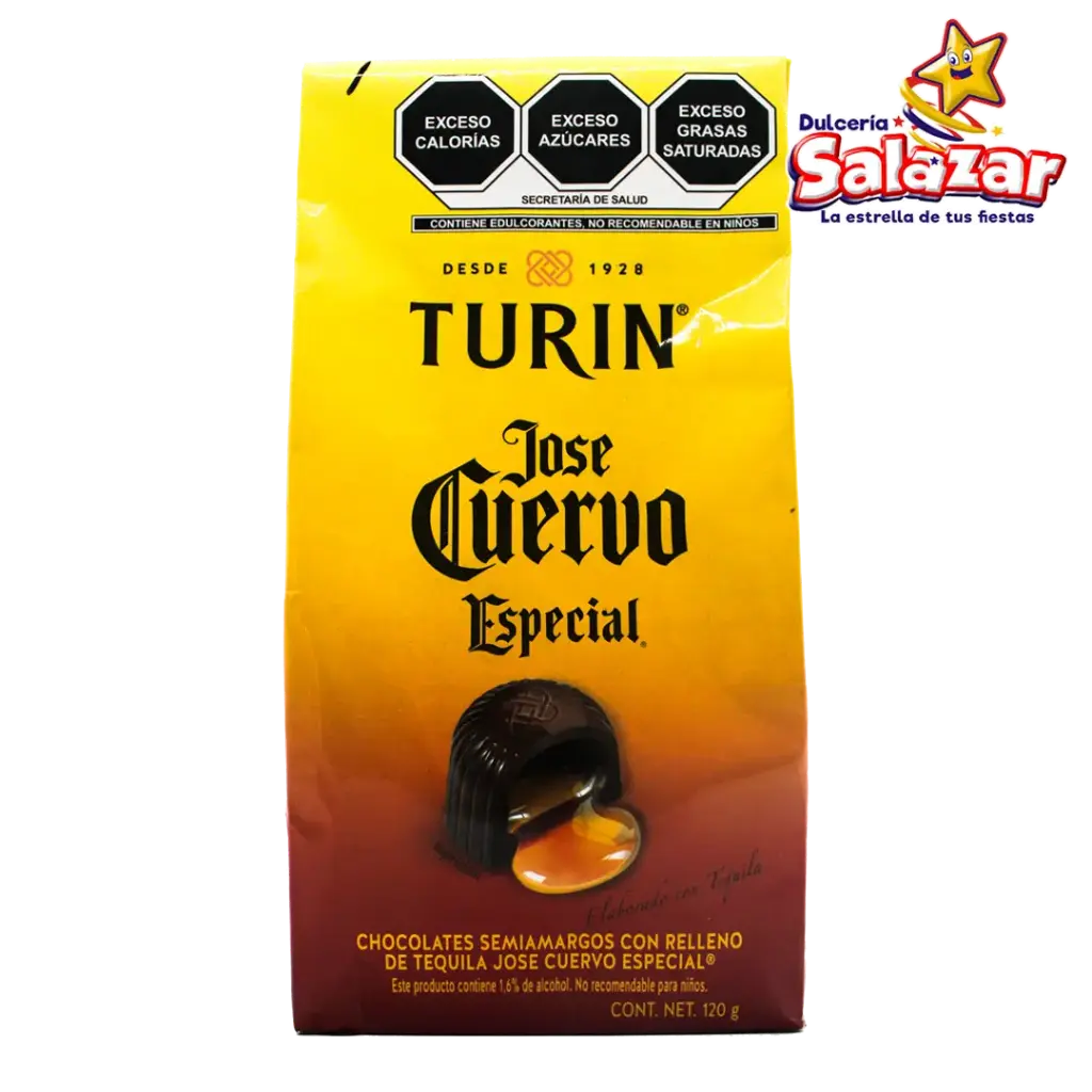 [TUR0130] TURIN JOSE CUERVO BOLSA -B.120G- "C/12/1"