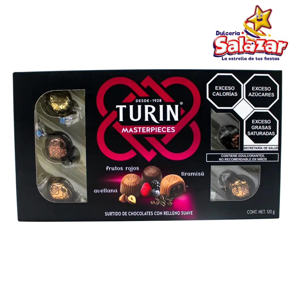 [TUR0007] TURIN MASTERPIECES G12 SURTIDO -D.120G.- "C/8/12"