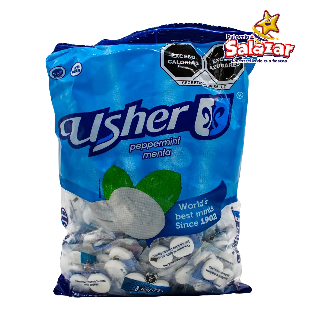 [USH0001] USHER SOBRE MENTA -B.310G- "C/40/100"