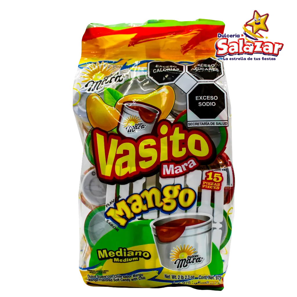 [MAR0008] VASITO MARA MEDIANO MANGO -D.975G- "C/15/15"