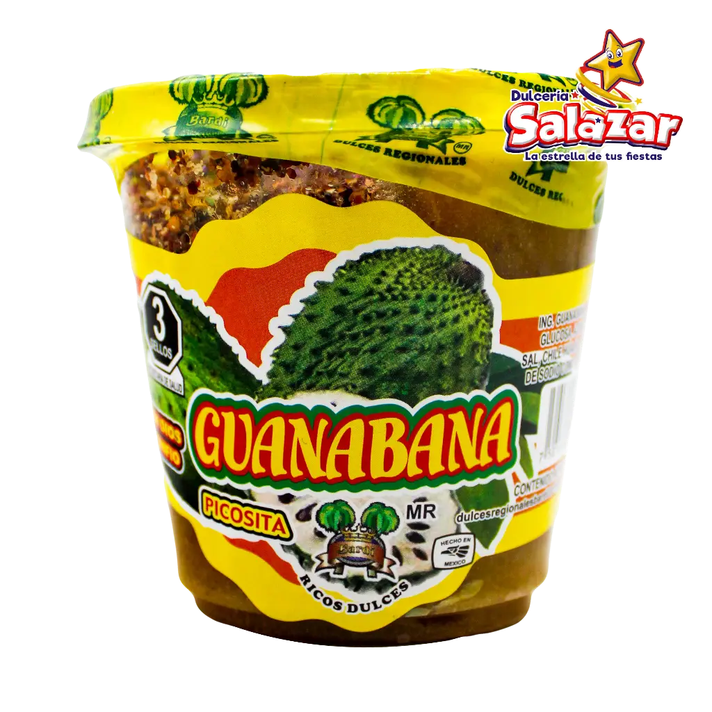 [BAD0027] VASO GUANABANA PICOSITO BARDI "C/30/1"