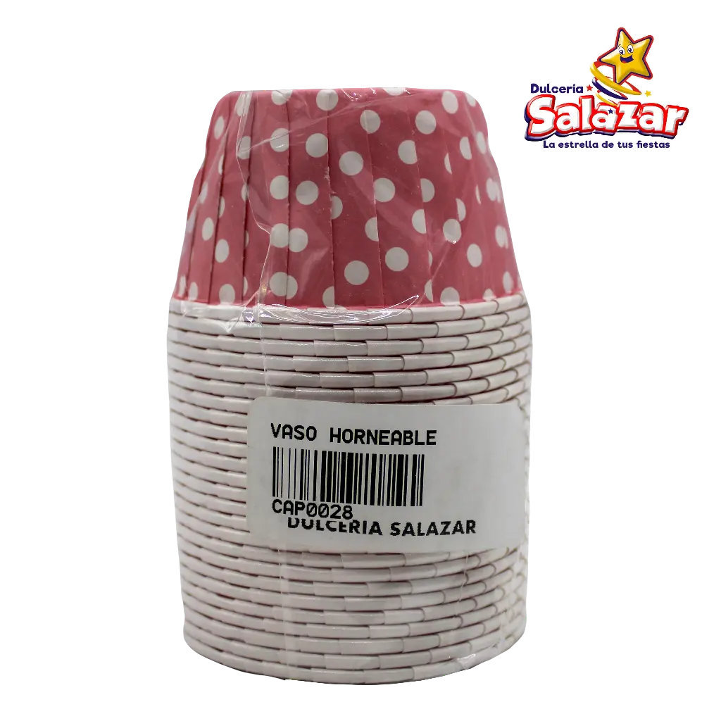 VASO HORNEABLE -B.25PZA- "C/50/25"