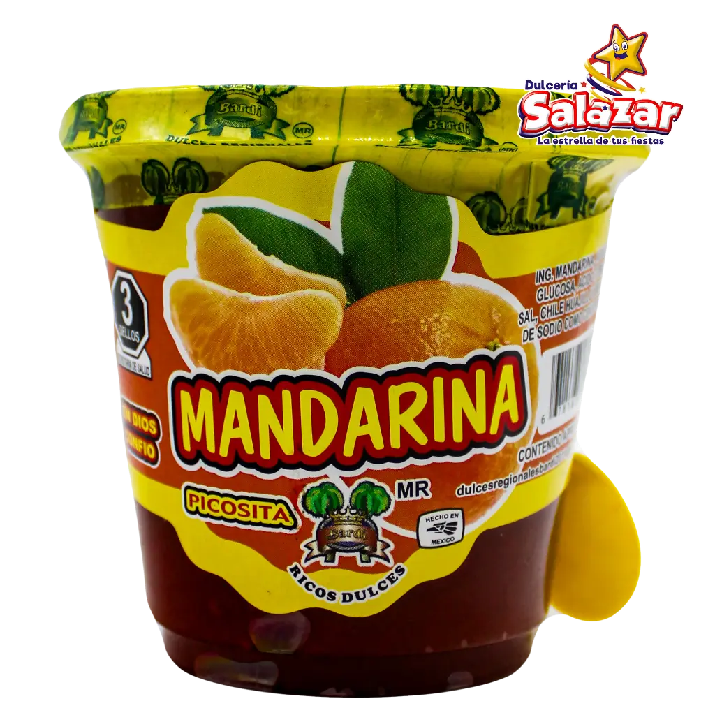 [BAD0019] VASO MANDARINA PICOSITO BARDI "C/30/1"