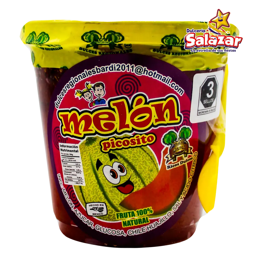 [BAD0021] VASO MELON PICOSITO  BARDI "C/30/1"