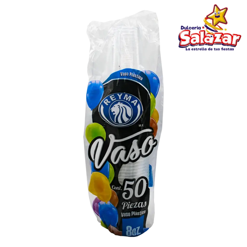 VASO POLIPRO No. 8 REYMA VP8 -B.50PZA- "C/20/50"