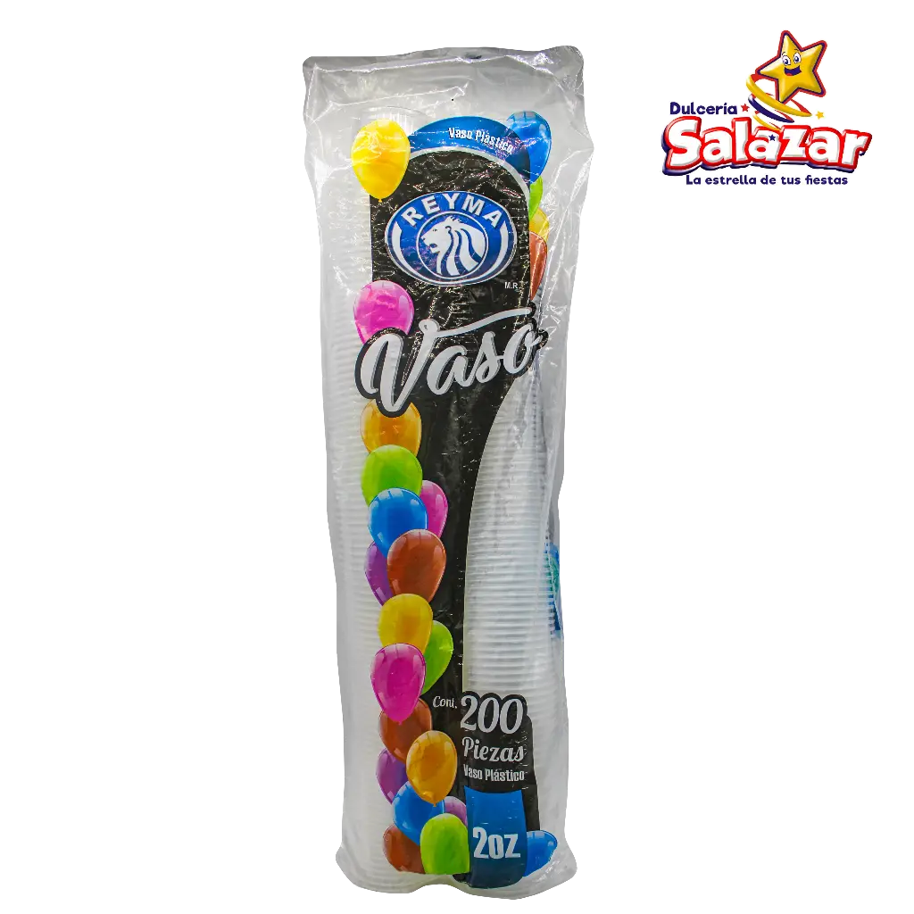 VASO POLIPRO No. 2 ONZAS (59.15ML) REYMA VP2OZ B.200PZA- "C/12/200"