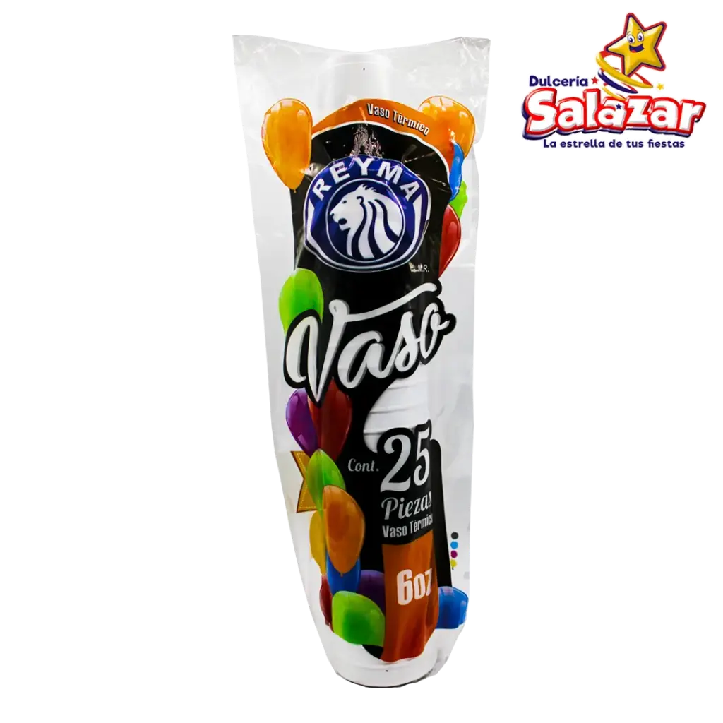 [REYM0418] VASO TERMICO No. 6 REYMA VT6 -B.25PZA- "C/40/25"