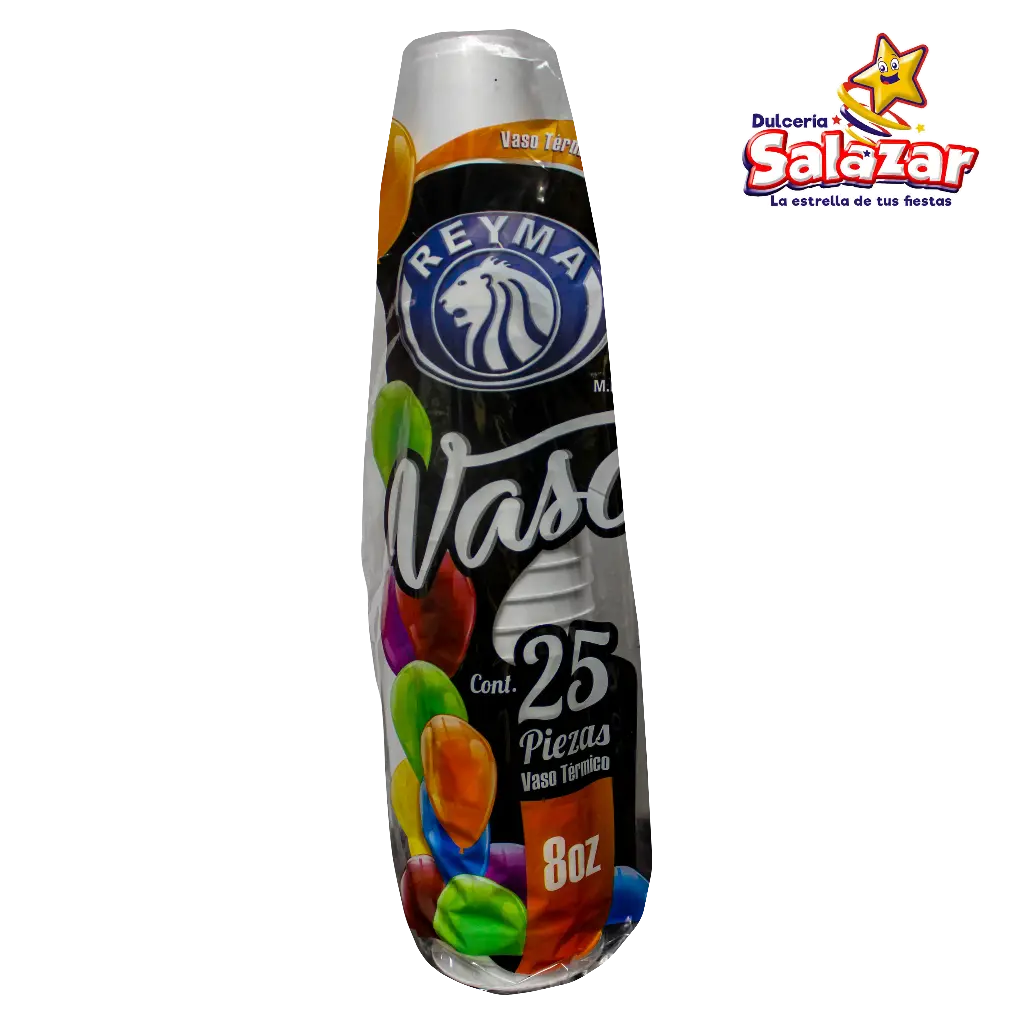 [REYM0426] VASO TERMICO No. 8 REYMA VT8 -B.25PZA- "C/40/25"