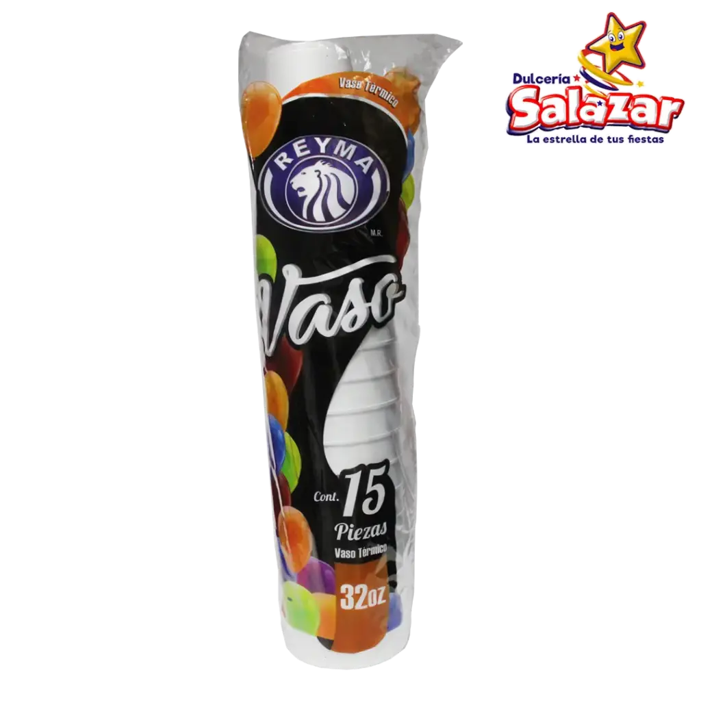 [REYM0431] VASO TERMICO No. 1 LITRO REYMA VT1LT  -B.15PZA- "C/20/15"