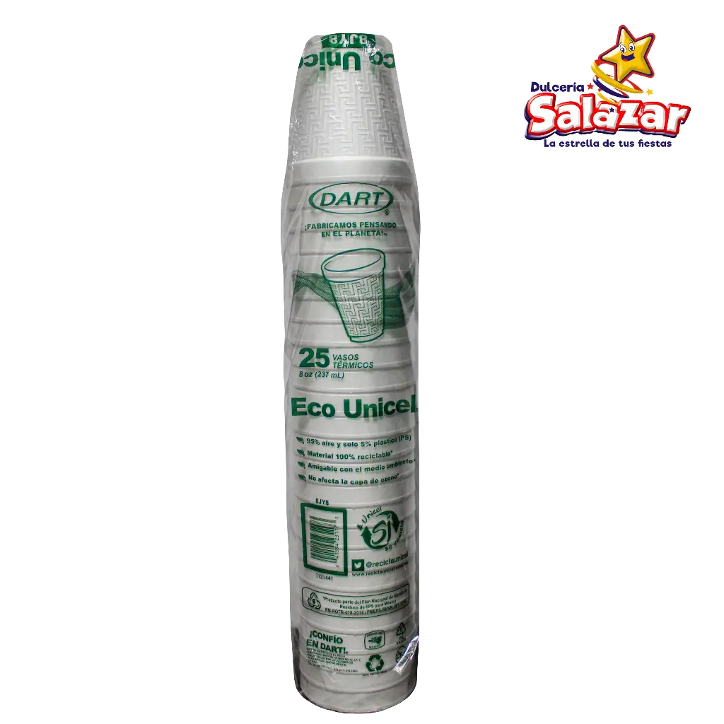[DAR0011] VASO TERMICO DART  #8  8JY8 "C/40/25"