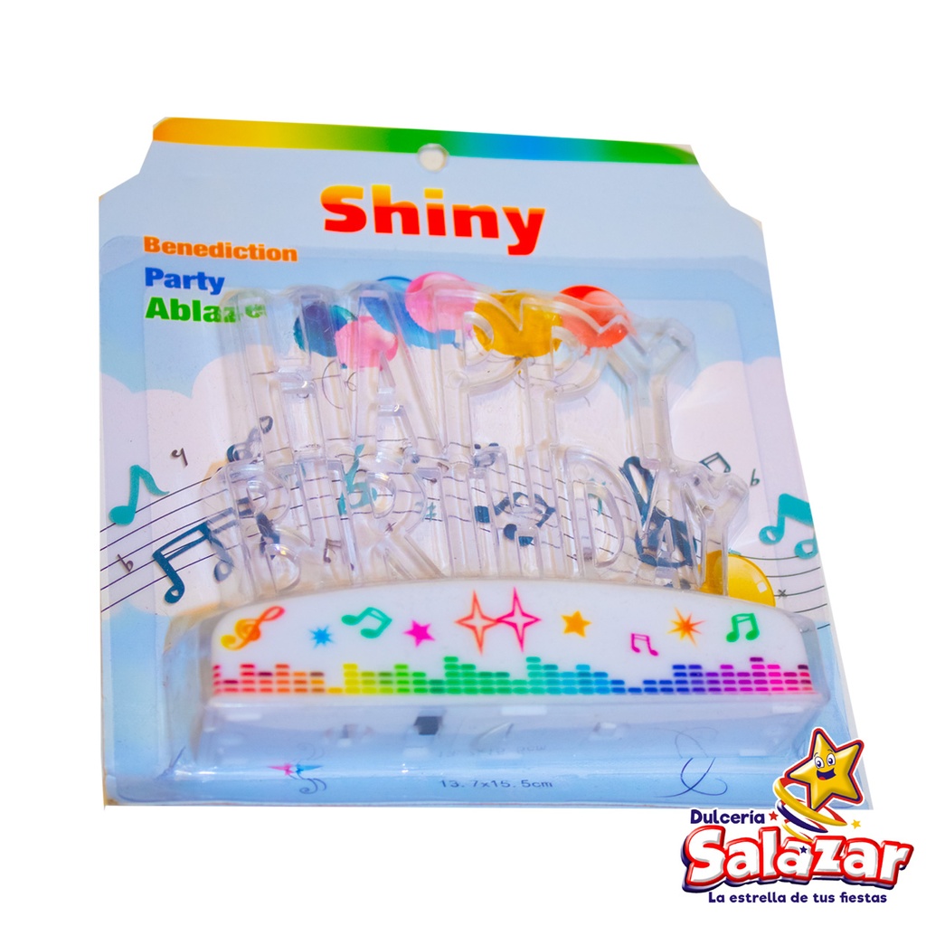 VELA LED HAPPY BIRTHDAY -E.1PZA-