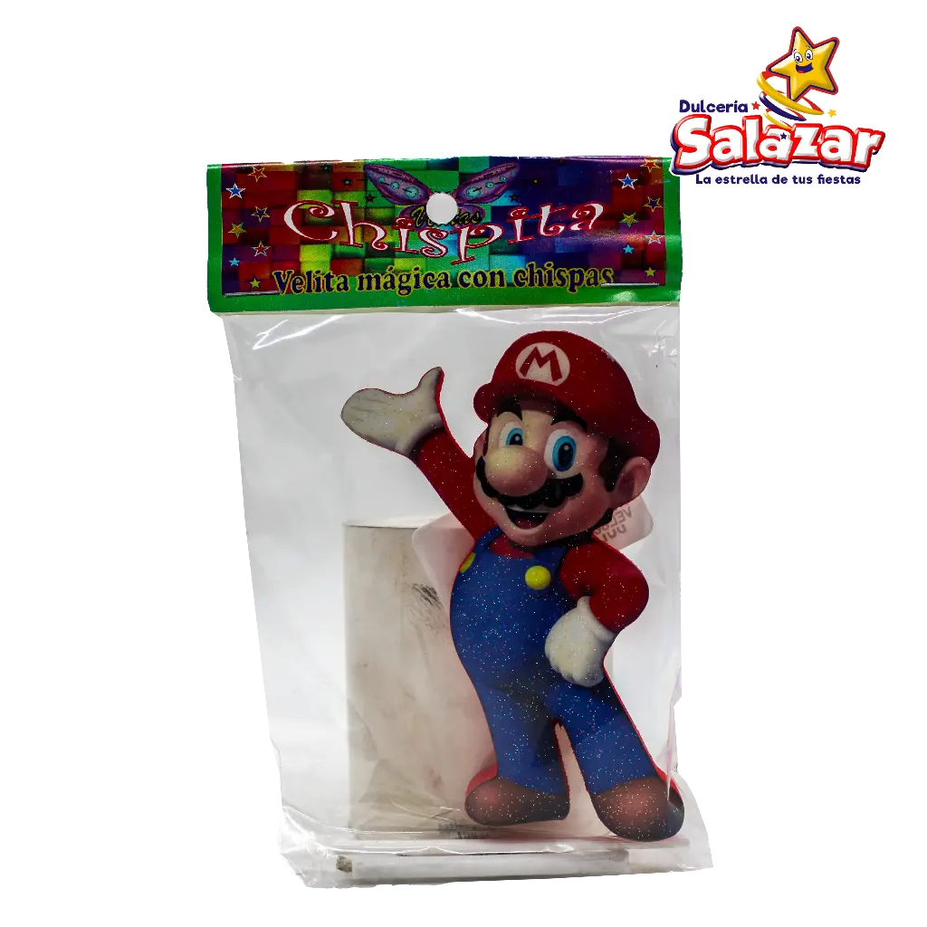 [VEL0006] VELA MADERA MAGICA DE PERSONAJE -B.1PZA- 