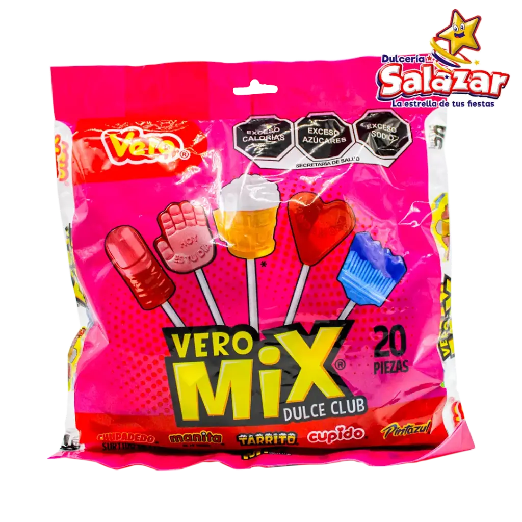 [VER0294] PALETA MIX DULCE CLUB VERO -B.288G- "C/24/20