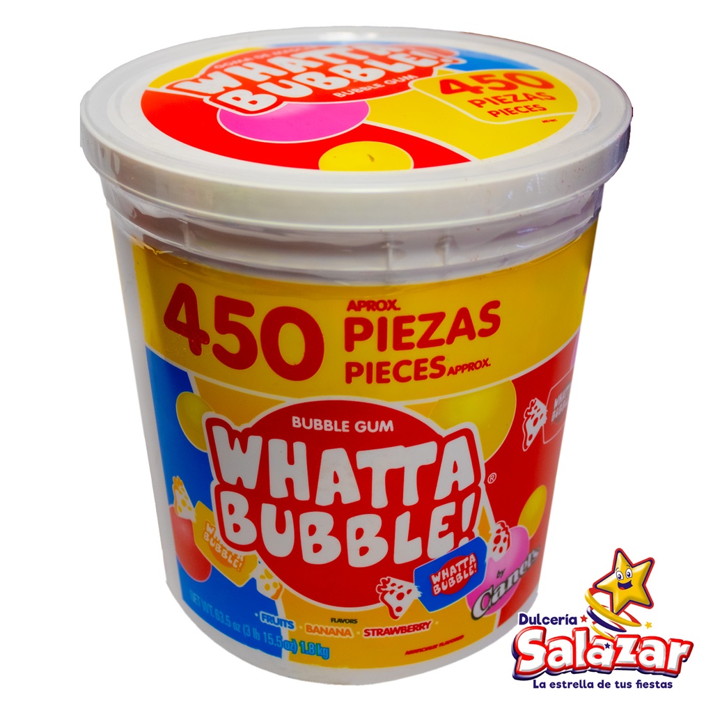 WHATTABUBBLE MIX -CUB.1.8KG- "C/6/450"