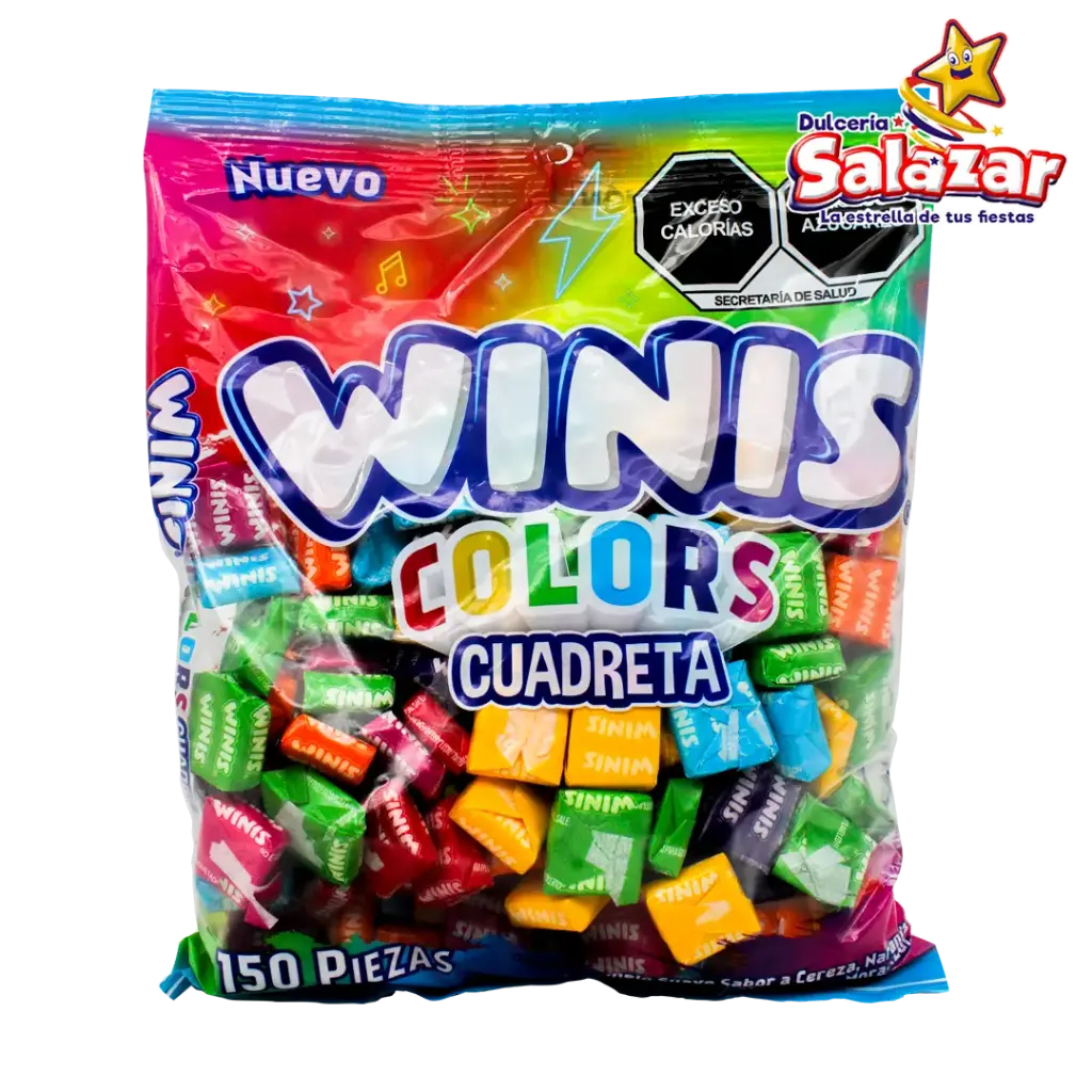 [CON0015] WINIS CUADRETA COLORS -B.345G- "C/24/150