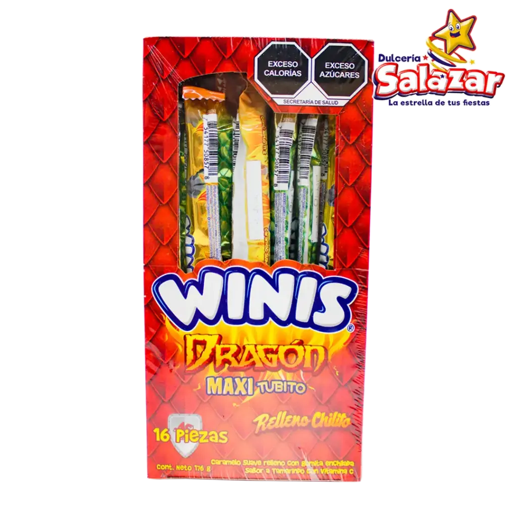 [CON0079] WINIS MAXI TUBITO DRAGON -D.176G- "C/36/16"
