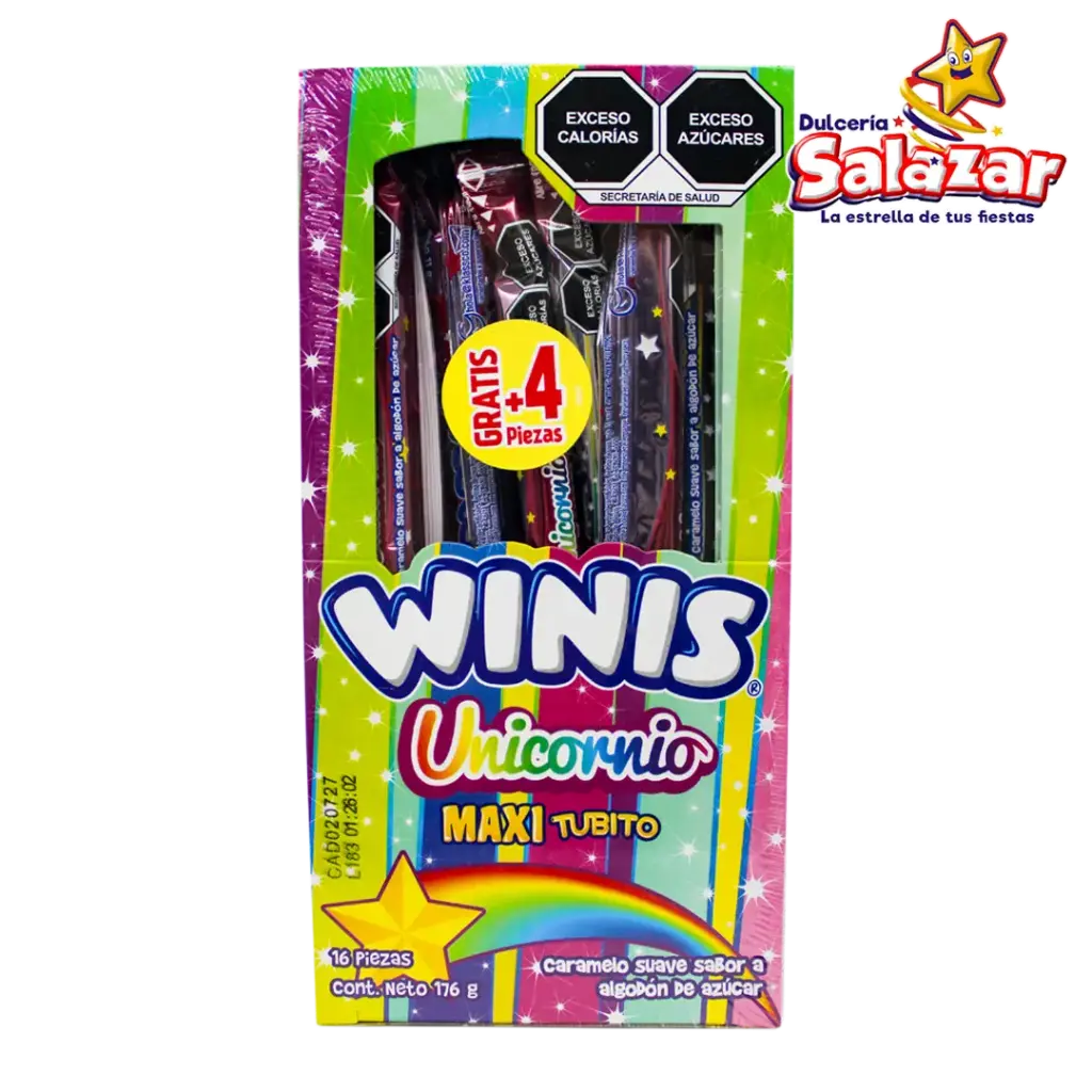 [CON0005] WINIS MAXI TUBITO UNICORNIO -D.176G- "C/36/16"