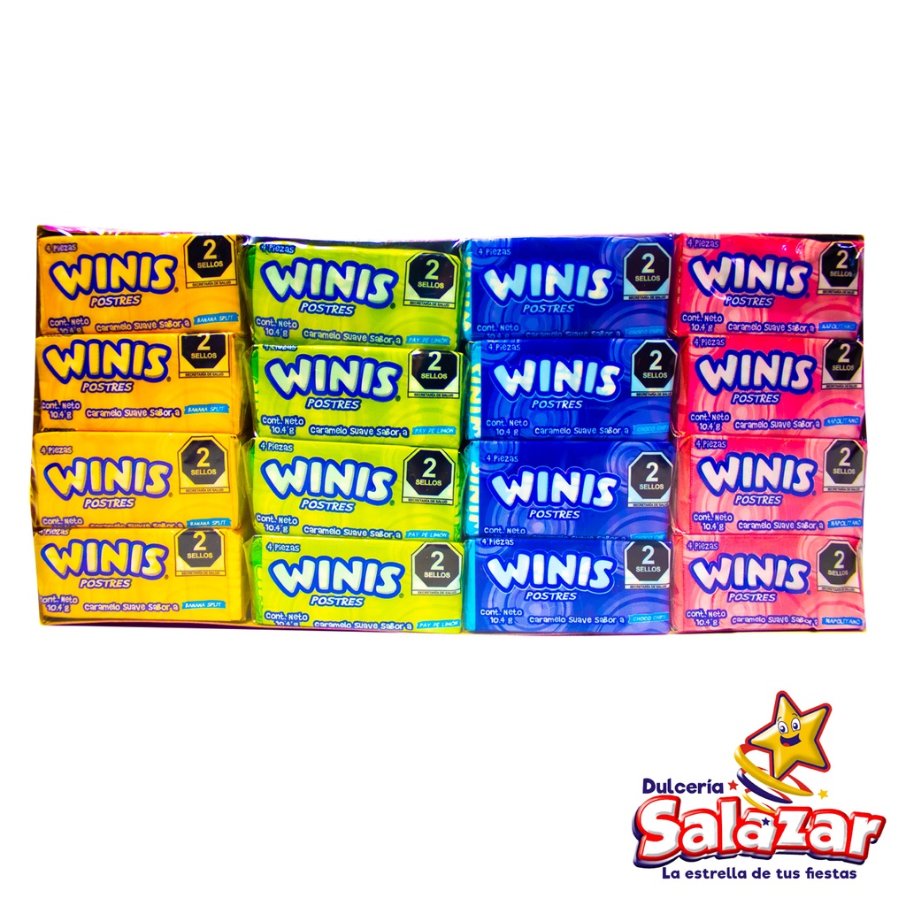 [CON0100] WINIS MINI TUBO POSTRES -D.332.8G- "C/40/32"