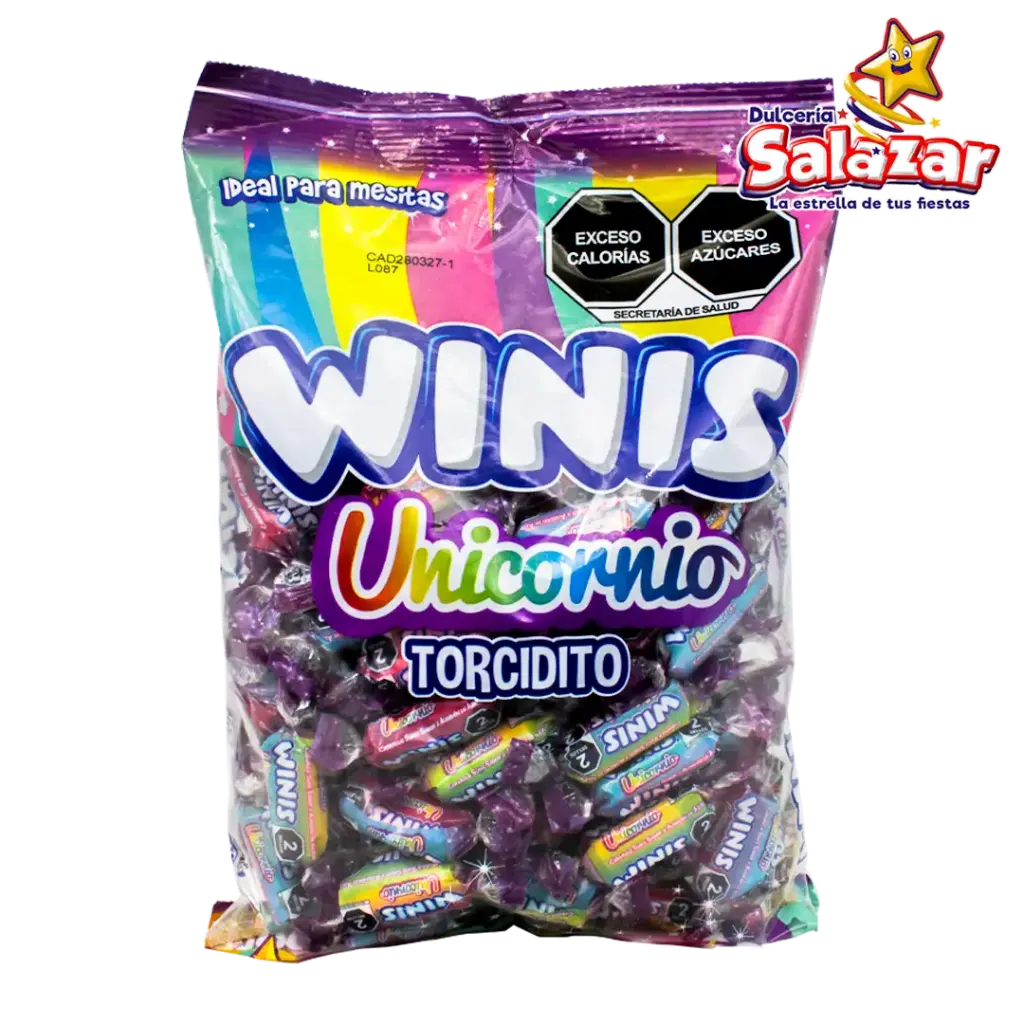 [CON0103] WINIS UNICORNIO DOBLE TORCIDO -B.300G- "C/24/100"
