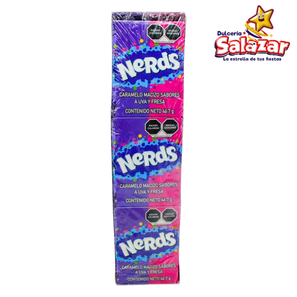 WONKA NERDS UVA/FRESA -D.186.8GR.- "C/3/4"