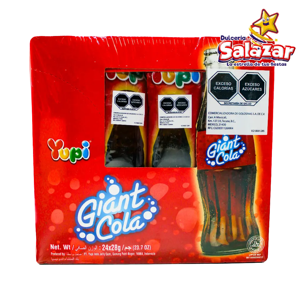 YUPI COCA GIGANTE -D.672G.- "C/8/24"
