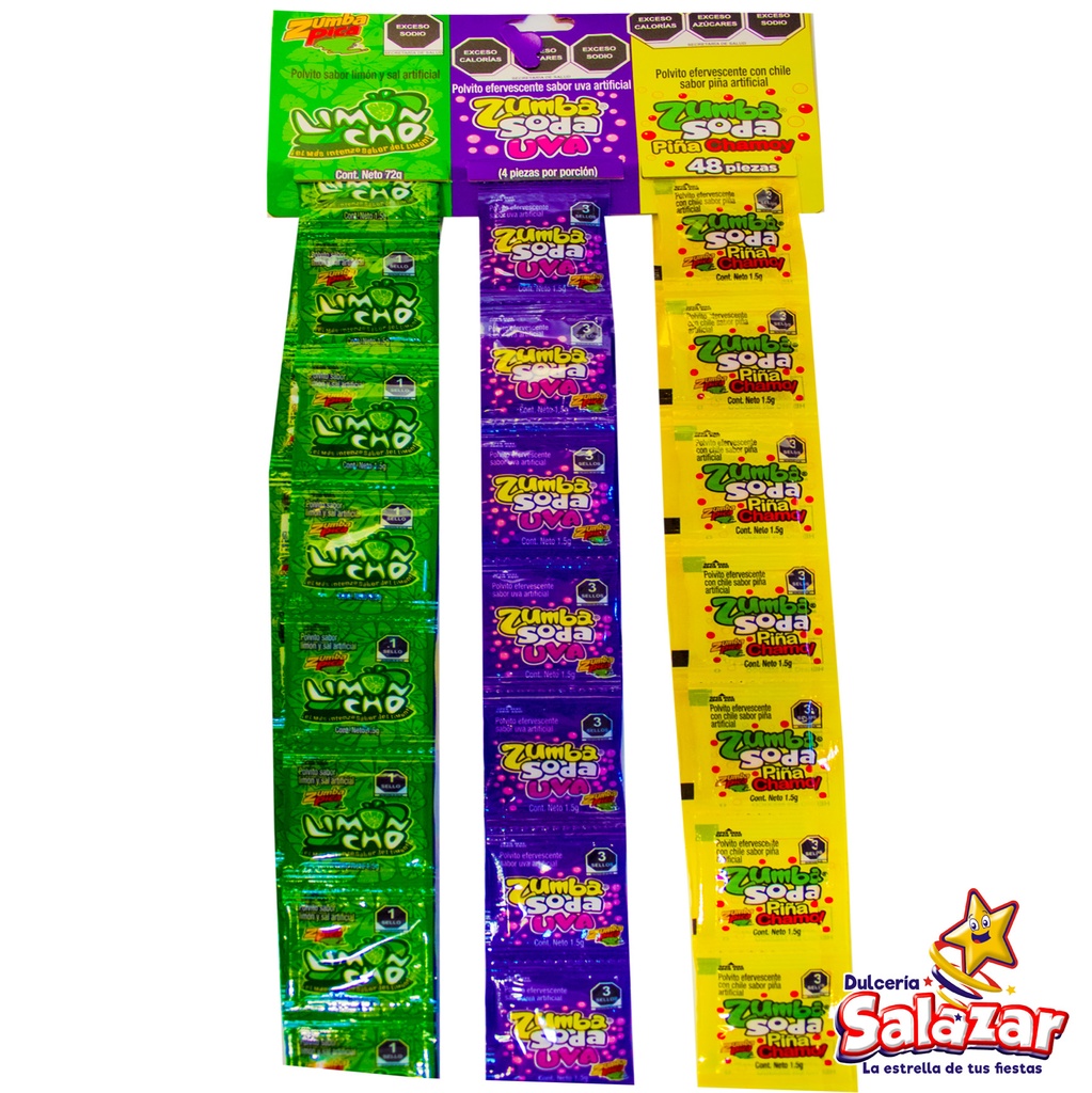 [ZUM0108] ZUMBA SODA TRIMIX -B.48PZA- "C/45/48"