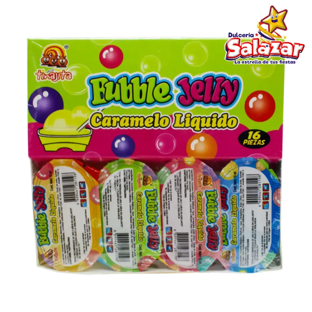 [TIN0440] BUBBLE JELLY TINAJITA -D.16PZ- "C/30/16"        