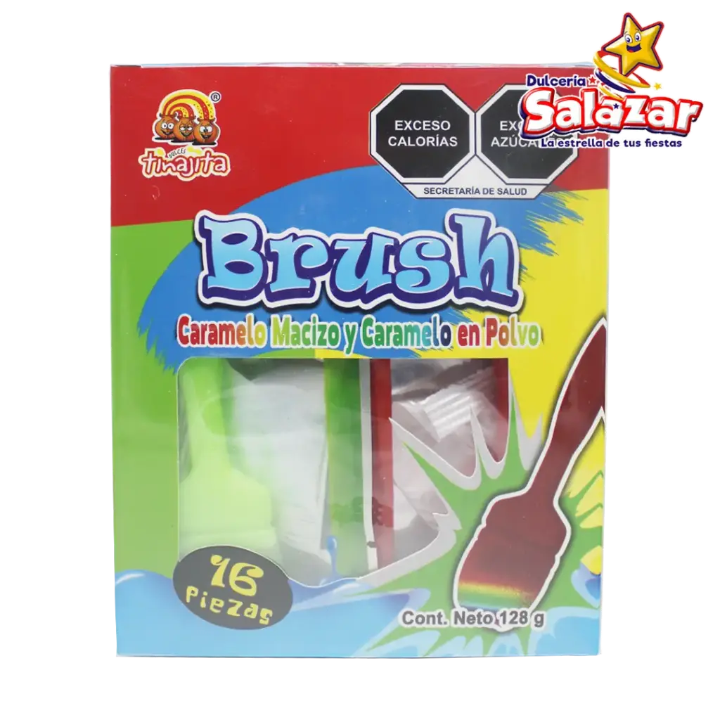 [TIN0445] CARAMELO BRUSH TINAJITA -D.128GR- "C/30/16"