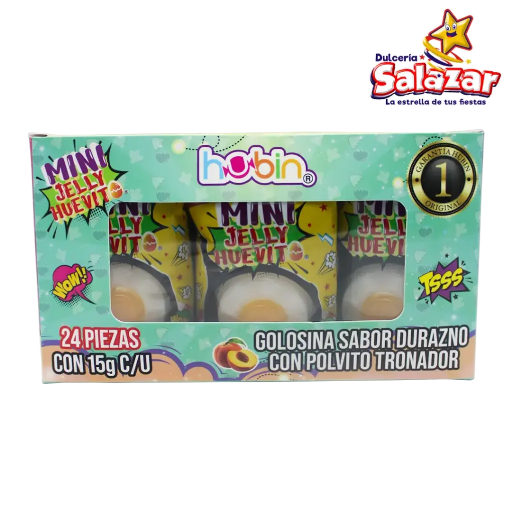 [HUB0026] MINI JELLY HUEVITO HUBIN -D.360G.- "C/12/24"