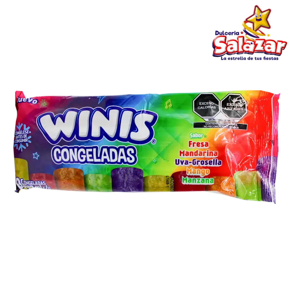 WINIS CONGELADAS SABORES SURTIDOS WINIS -D.10PZ- "C/12/10"