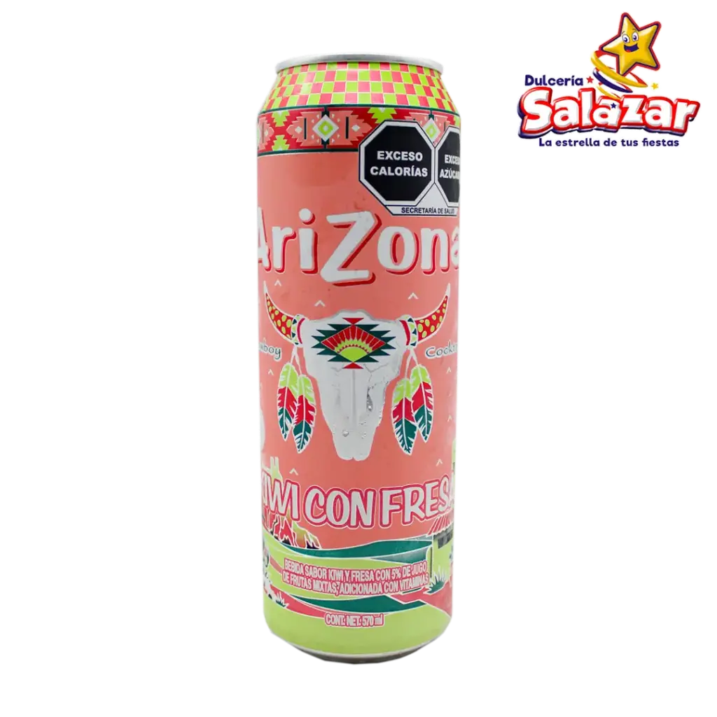 [ABARROTE0356] ARIZONA KIWI FRESA -D.570ML- "C/24/570ML"