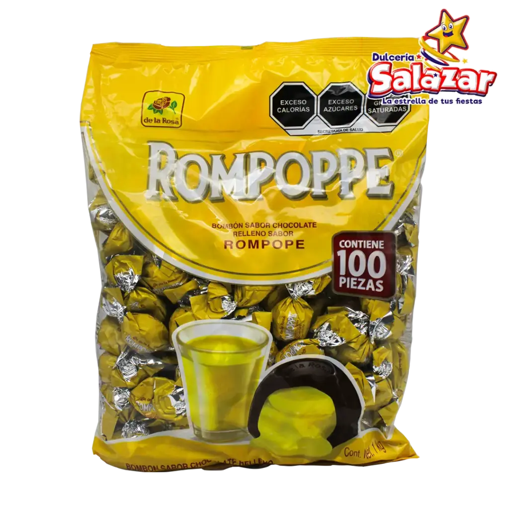 [ROS0573] CHOCOLATE RELLENO ROMPOPPE  DLR -B.1KG-  "C/10/100" 