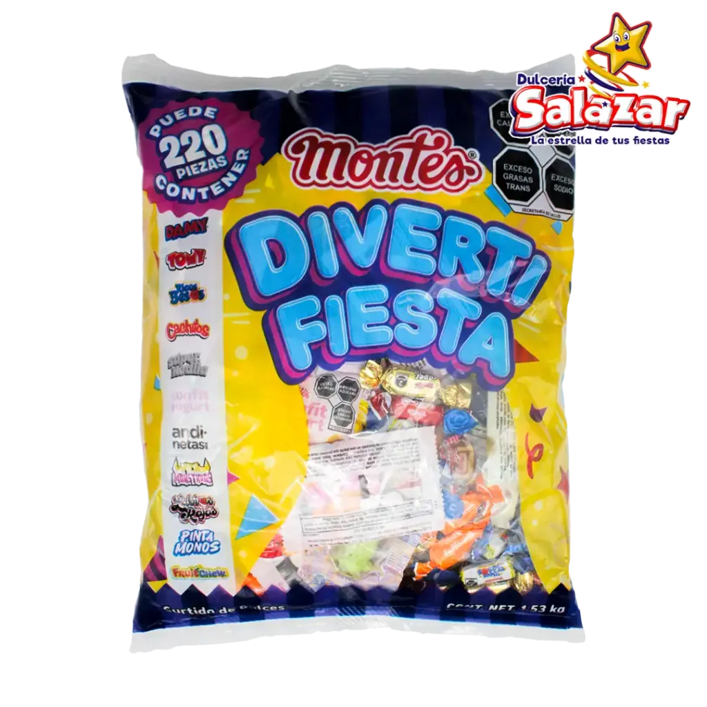 DIVERTI FIESTA MONTES -B.1.53KG- "C/8/220 " 