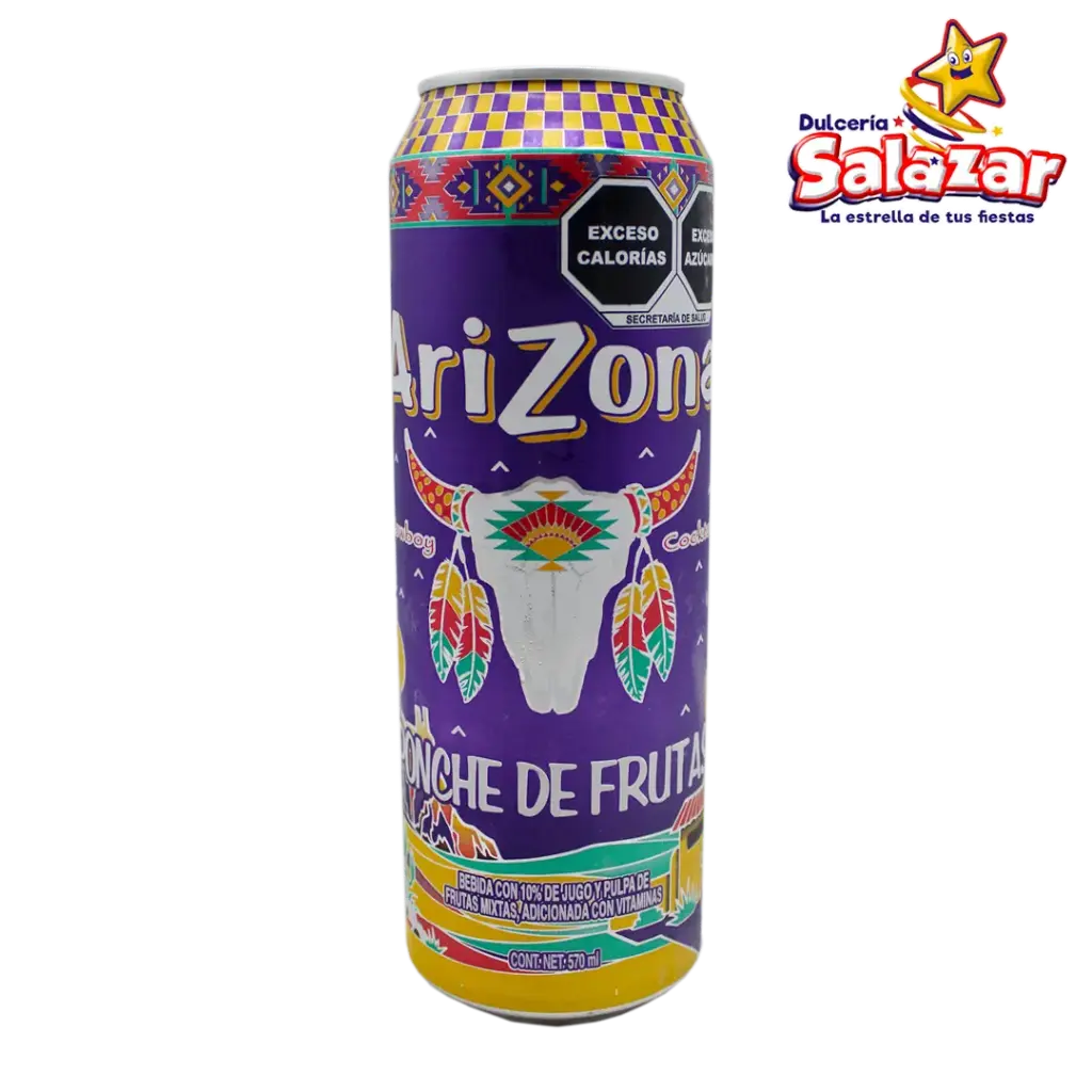 [ABARROTE0362] ARIZONA PONCHE DE FRUTAS -D.570ML- "C/24/570ML"
