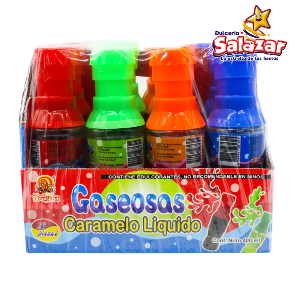 [TIN0457] GASEOSAS TINAJITA -D.400ML- "C/30/16"