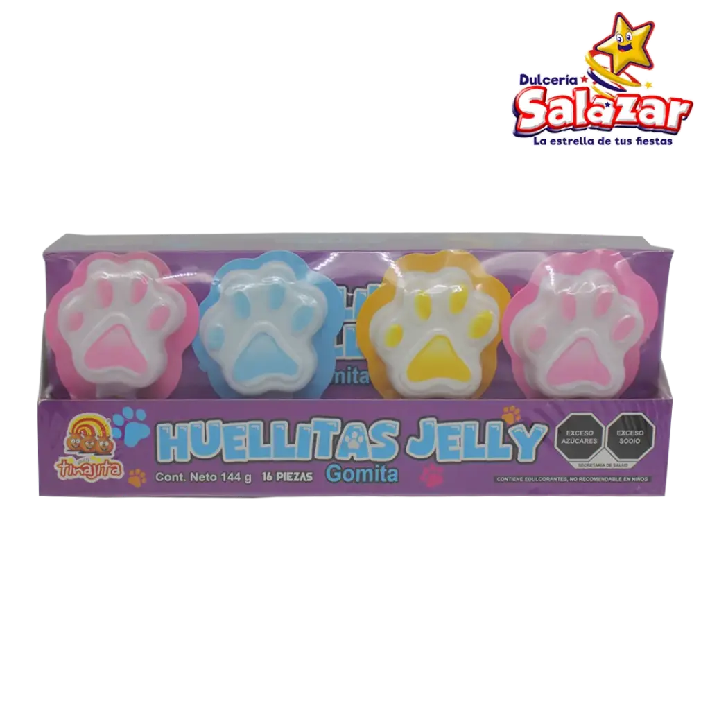[TIN0458] HUELLITAS JELLY TINAJITA -D.144GR- "C/30/16"