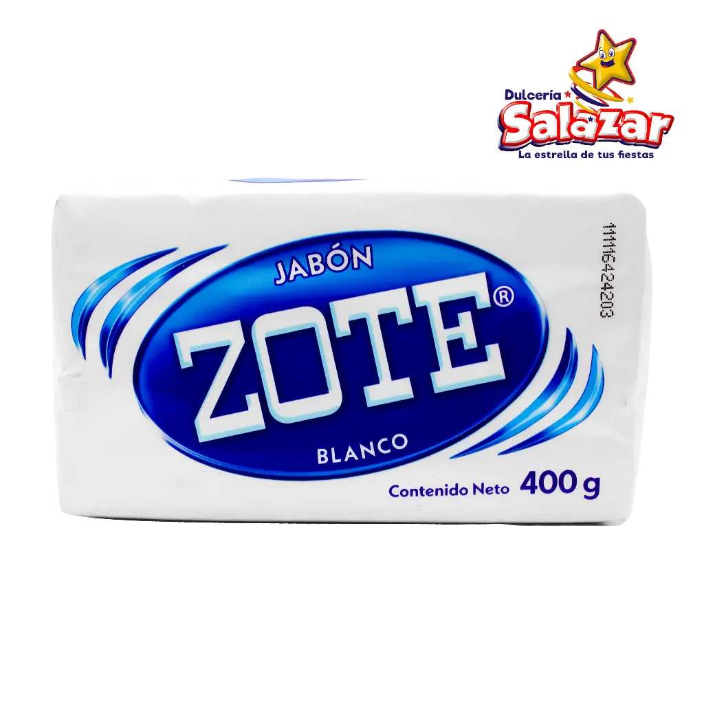 [ABARROTE0106] JABON ZOTE BLANCO -B.400G- "C/25/1" 