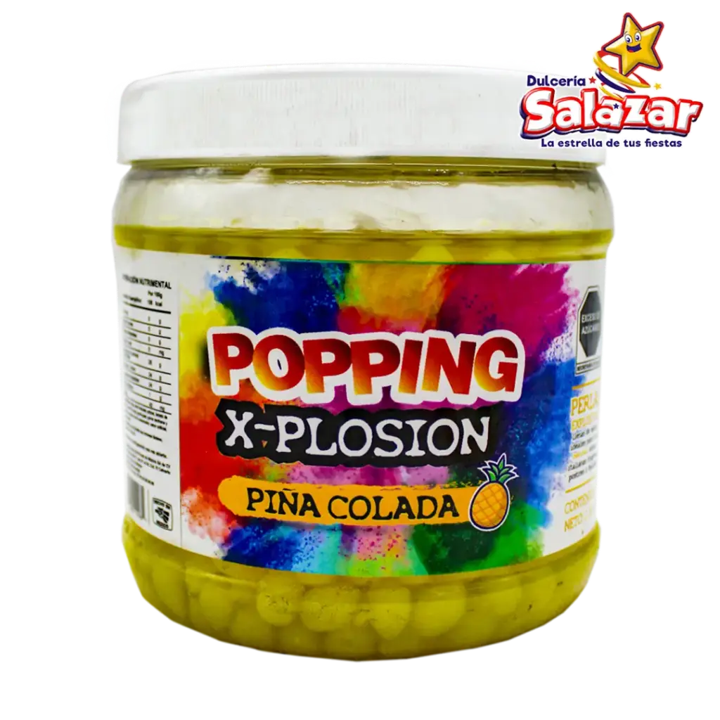 [BCM0004] PERLAS EXPLOSIVAS DE PIÑA COLADA 1KG  "C/1/1"