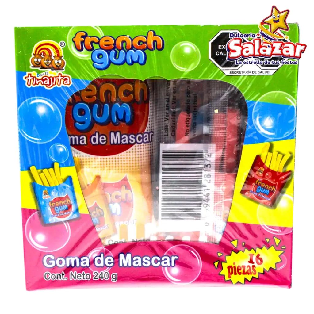 FRENCH GUM TINAJITA  -D.240GR- "C/30/16"