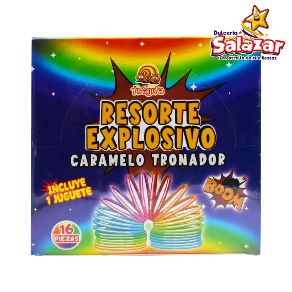 RESORTE EXPLOSIVO TINAJITA -D.256GR- "C/30/16"