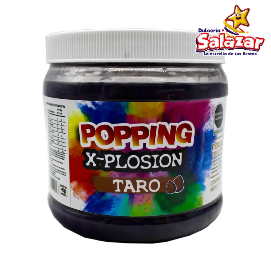 [BCM0005] PERLAS EXPLOSIVAS DE TARO 1KG "C/1/1"