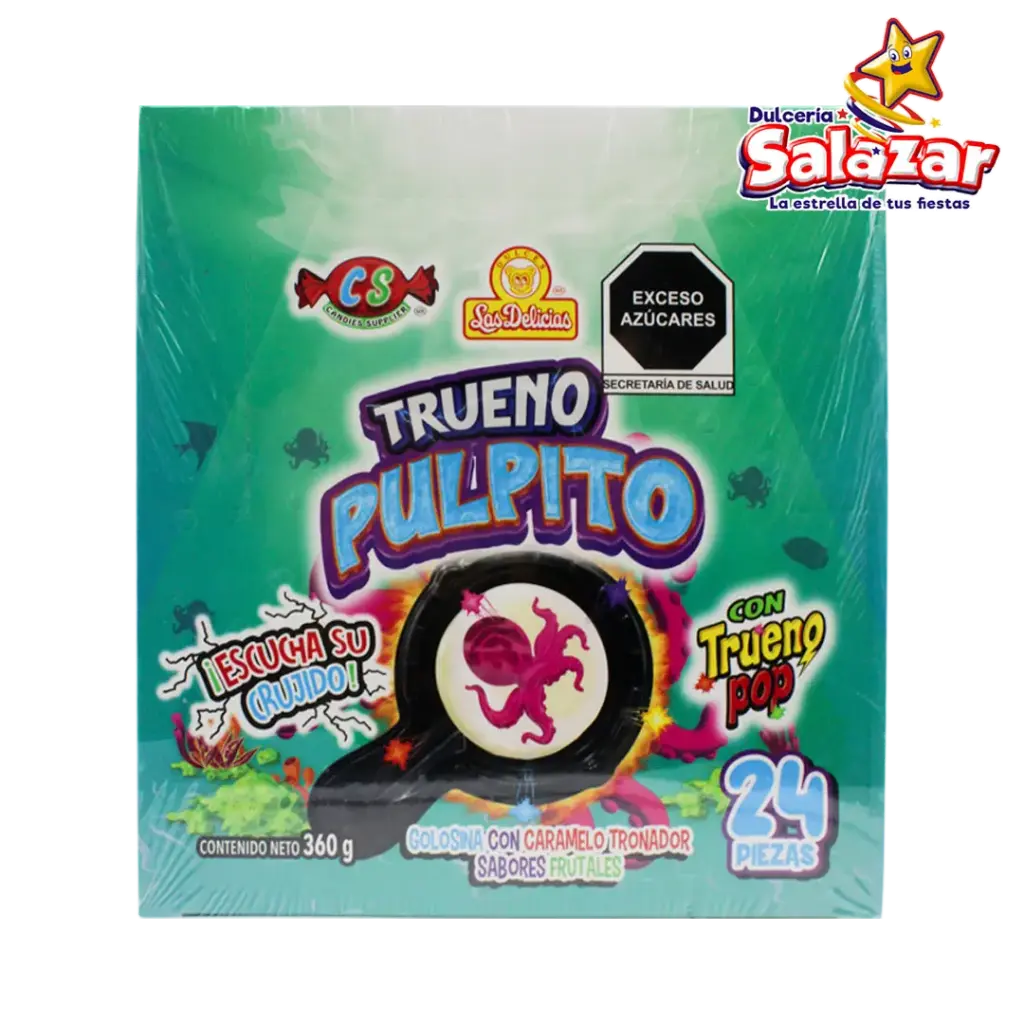 [DEL0498] TRUENO PULPITO DELICIAS -D.360GR- "C/12/24"