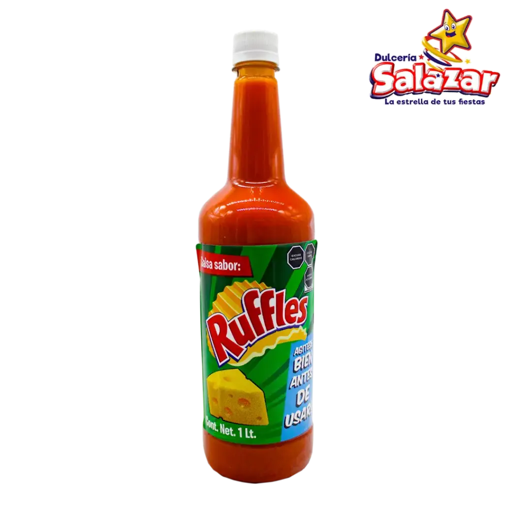 [SCH0004] SALSA ALITAS RUFFLES QUESO 1LT "C/12/1"
