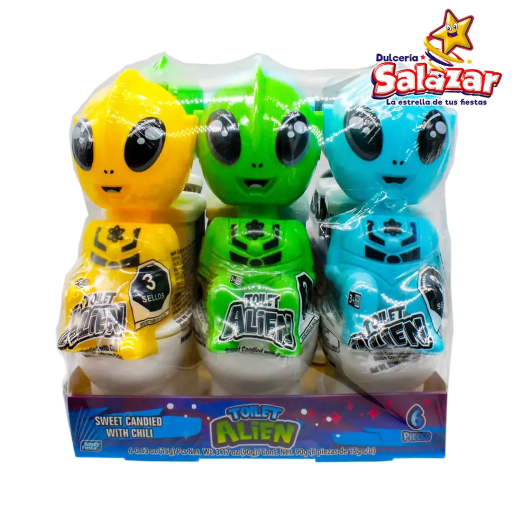 TOILET ALIEN DULCE CONFITADO -D.90G- "C/12/6"