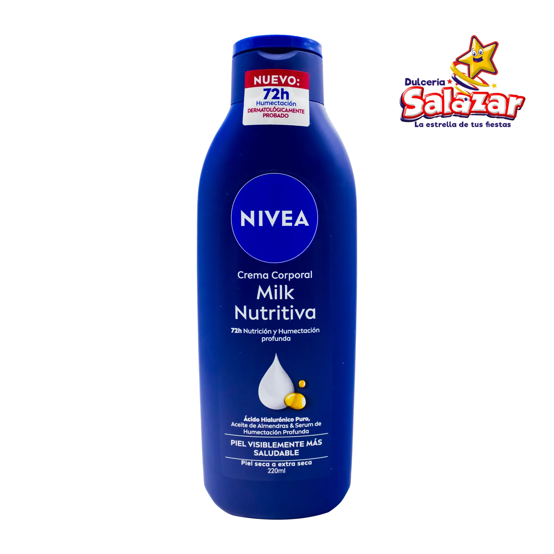[ABARROTE0380] CREMA NIVEA LIQUIDA EXTRA SECA 220ML "C/1/1"