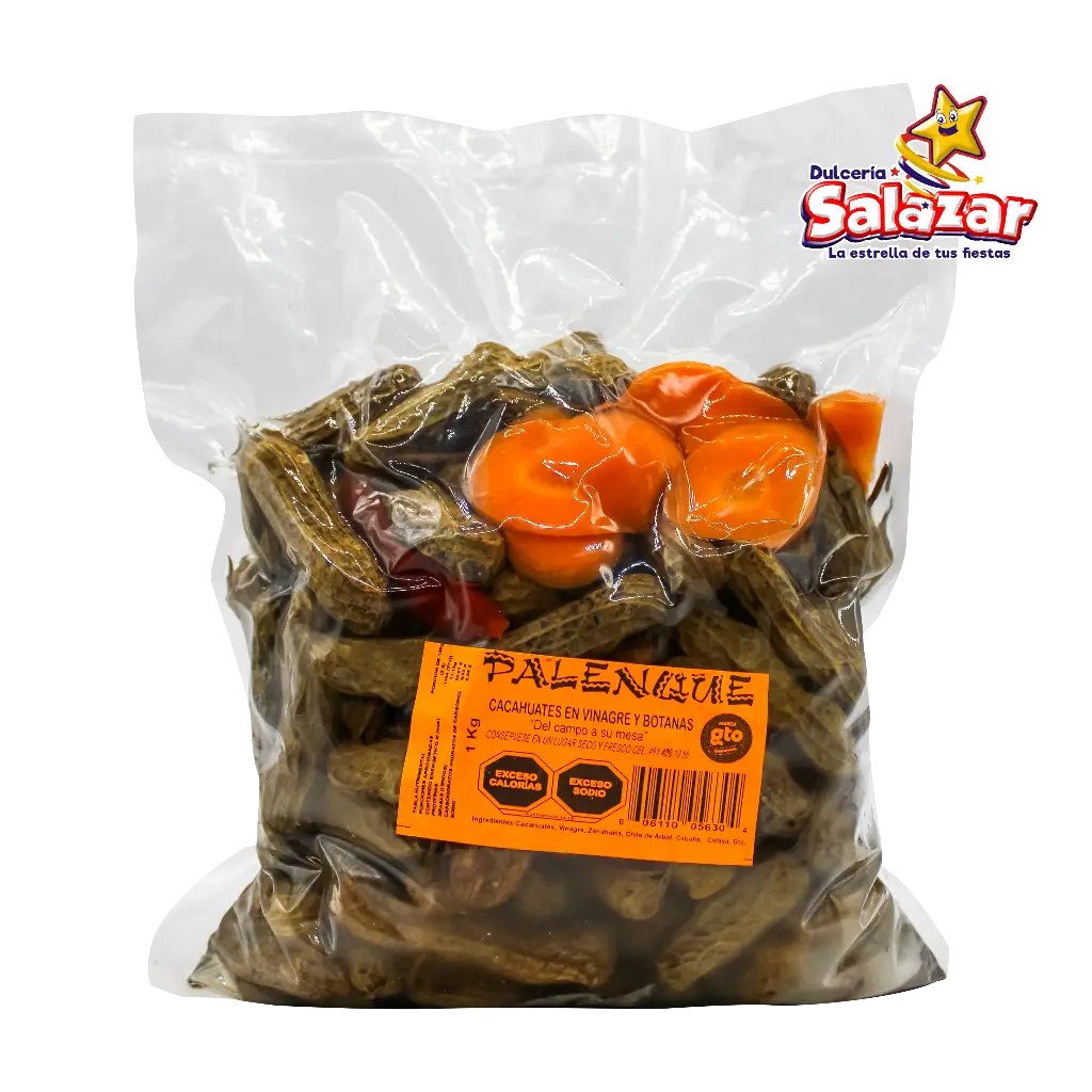 [PALE0003] CACAHUATE ENVINAGRE PALENQUE "B.1KG"